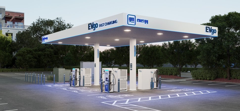 GM and EVgo Partner on 400 New 'Flagship' EV Fast Chargers