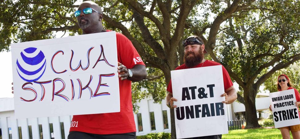 AT&T Workers Strike Across the Southeast