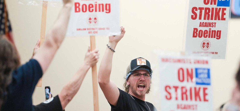 Striking Boeing Workers Maintain Resolve After First Week