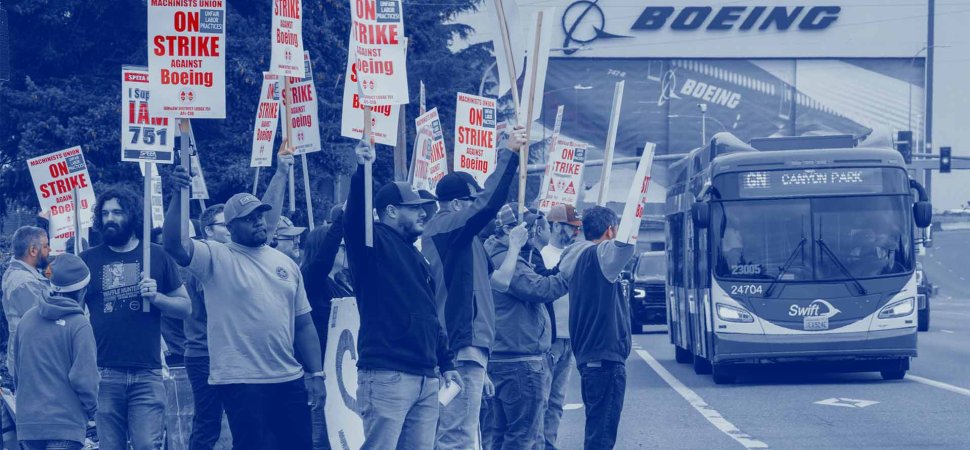 Streikende Boeing-Arbeiter werden bei einem Vertrag nicht nachgeben