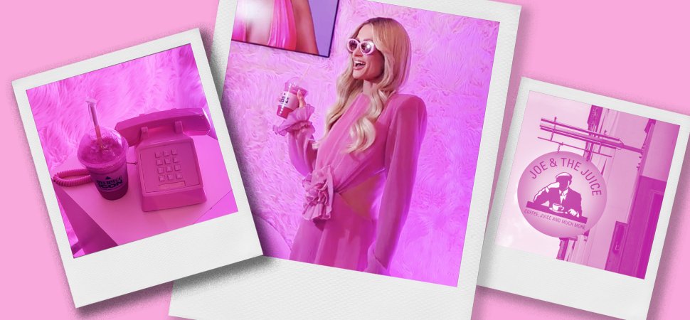 How Joe & the Juice Pulled Off Its Hot-Pink Collab With Paris Hilton