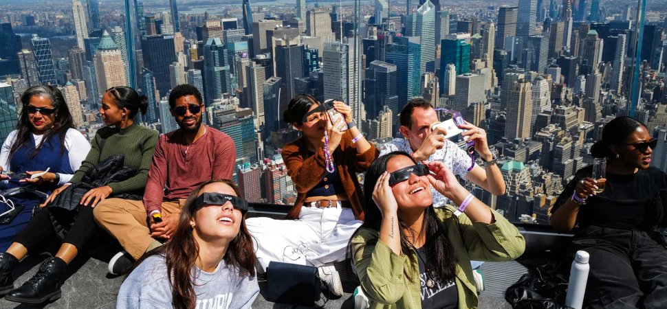 Solar Eclipse Marketing Bonanza Pays Off for New York Businesses