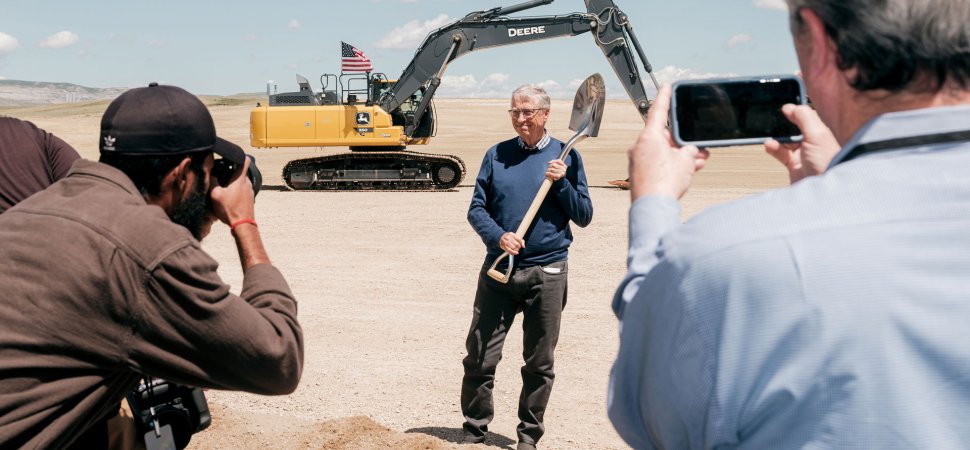 Bill Gates’ Nuclear Startup Breaks Ground on Wyoming Power Plant