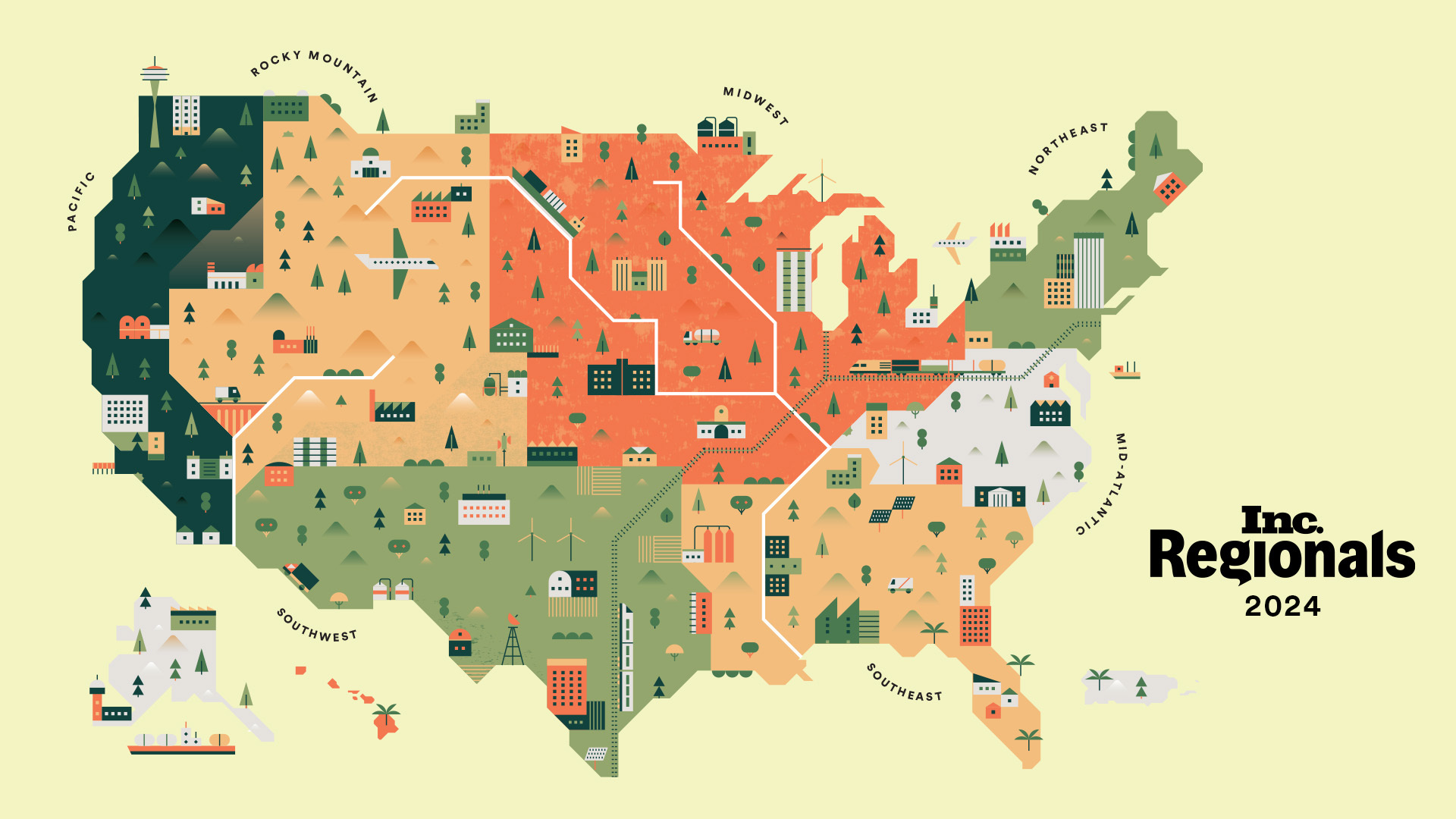 The Inc. Regionals 2024 The 1,125 FastestGrowing Companies Coast to Coast